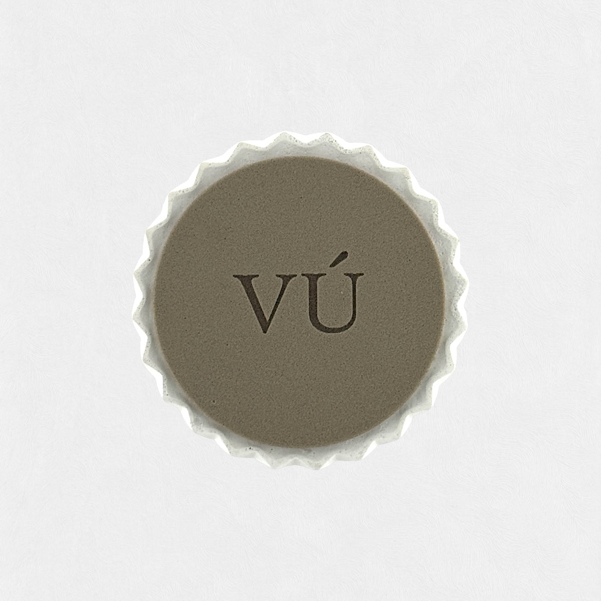 Jarrón decorativo de relieve vertical