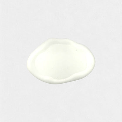 Decorative tray with an organic shape