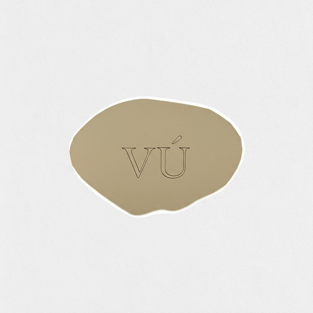 Bandeja decorativa con forma orgánica