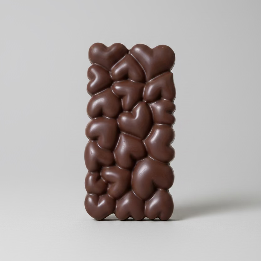 TABLETA CHOCOLATE CORAZONES