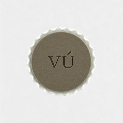 Decorative vase with wavy relief